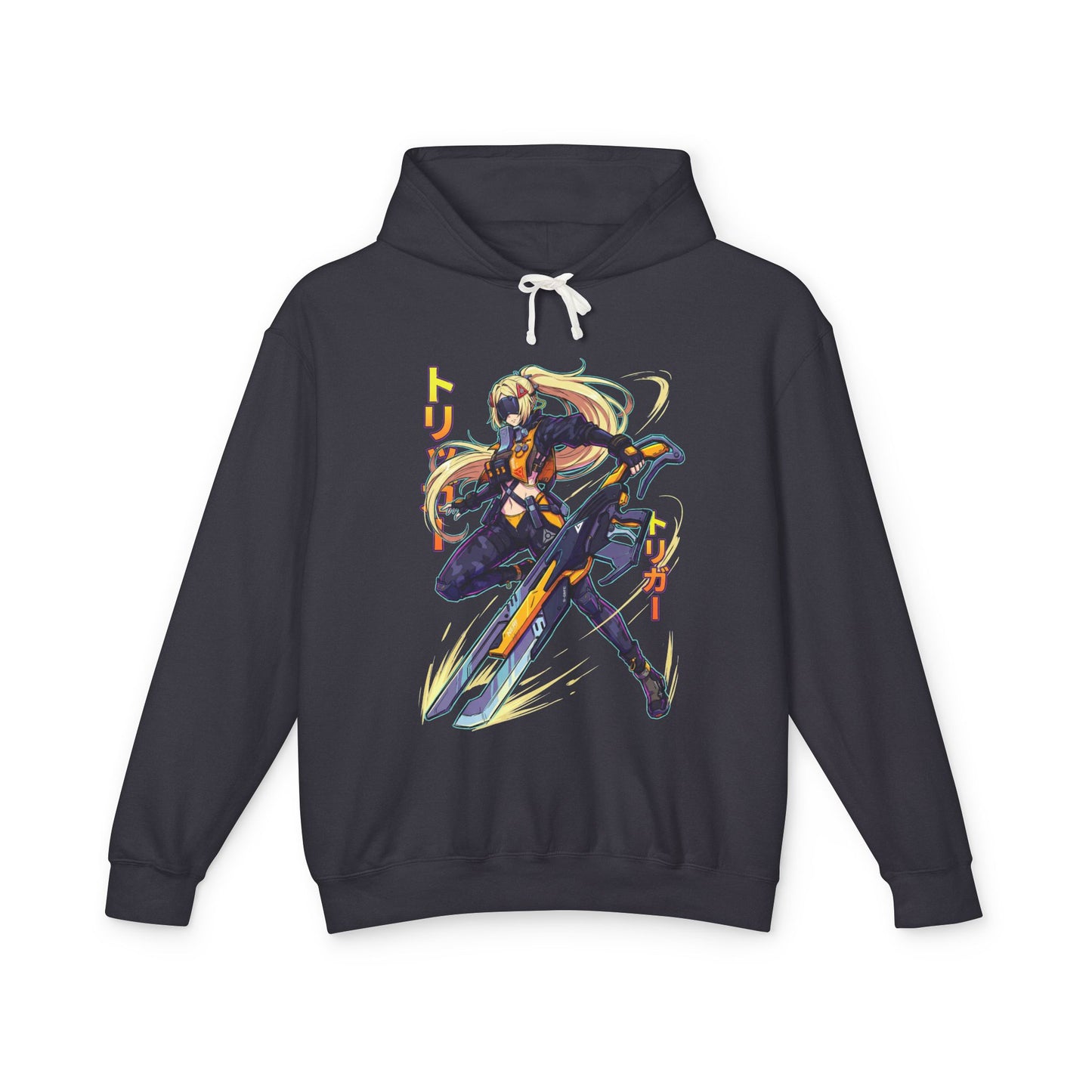Synthwave Retro Trigger Zenless Zone Zero Art Unisex Premium Hoodie