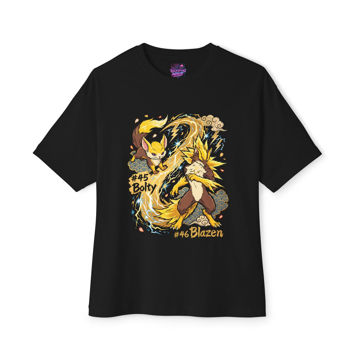 Bolty Blazen Aniimo Evolution Line Ukiyo-e - Oversized Premium Tee