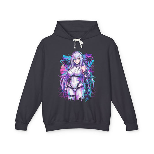 Narja Flying Wyrm Elysion Attack and Support Combo Chaos Zero Nightmare Art Unisex Premium Hoodie
