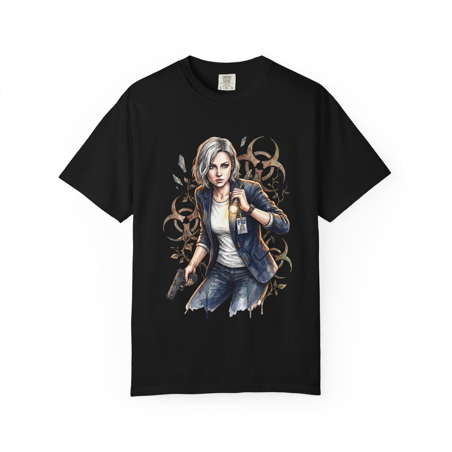 Grace Ashcroft Resident Evil Requiem Wrenwood Hotel Probe Horror Premium T-Shirt