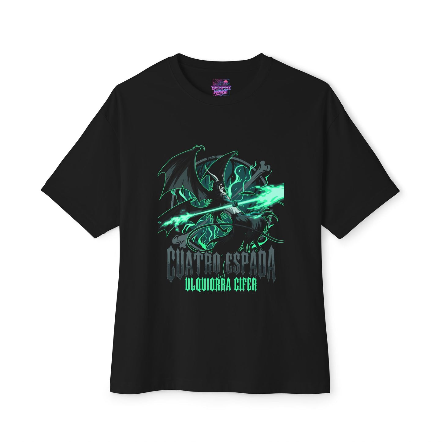 Bleach Ulquiorra: Green Slitted Eyes Icon Premium Oversized Unisex T-Shirt