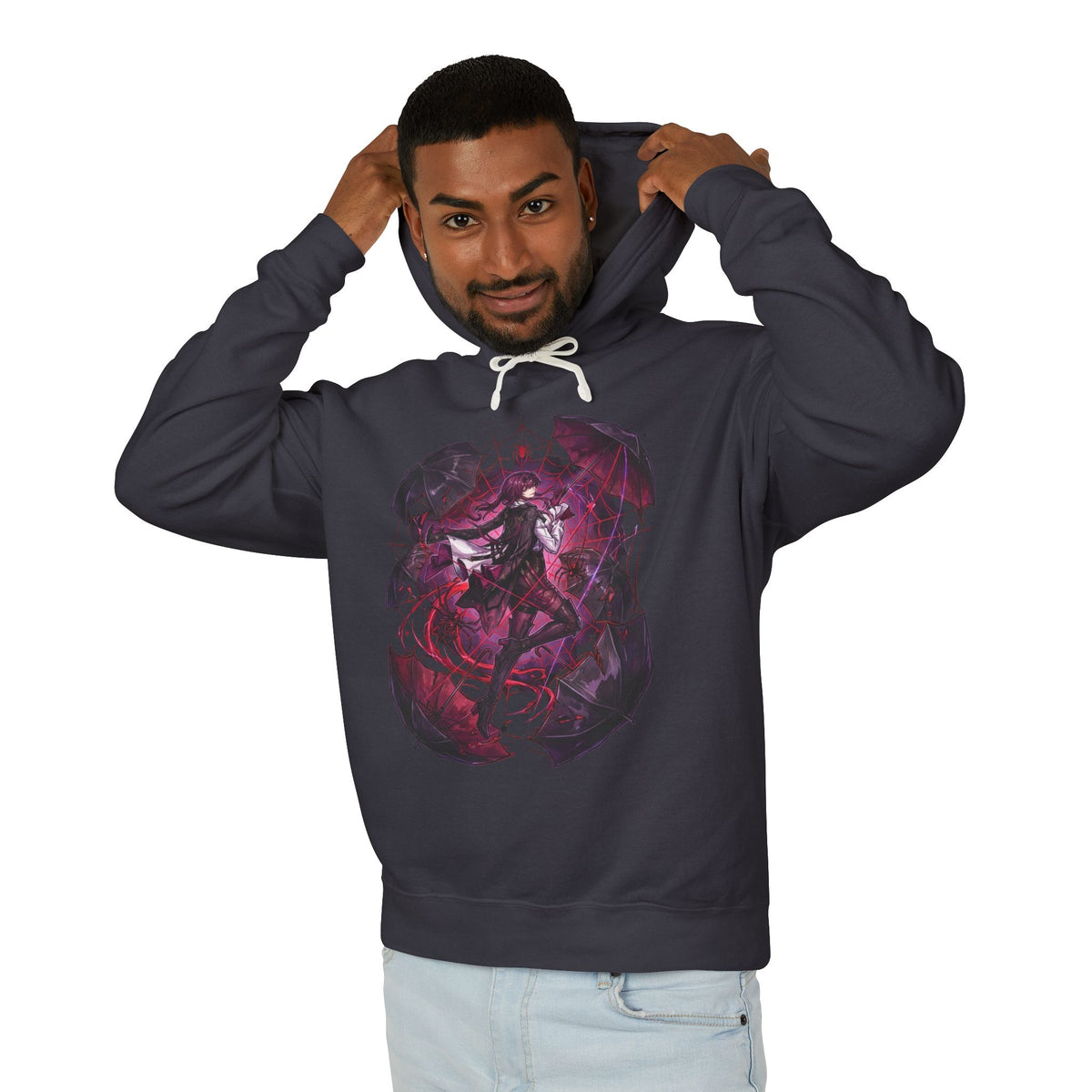 Honkai Star Rail Kafka Silver Butterfly Pin Art Unisex Premium Hoodie