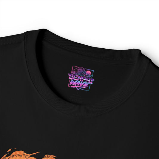 Mass Effect Mordin Fire and Lightning Pistol Fan Art Oversized T-Shirt