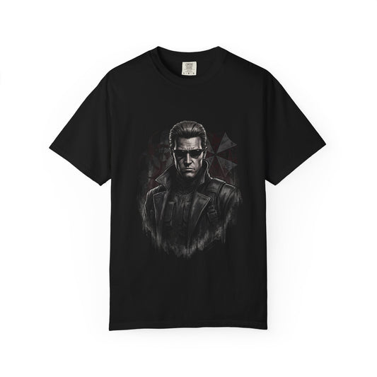 Vaporwave Resident Evil Albert Wesker Sunglasses Red Eyes Superhuman Design Premium T-Shirt