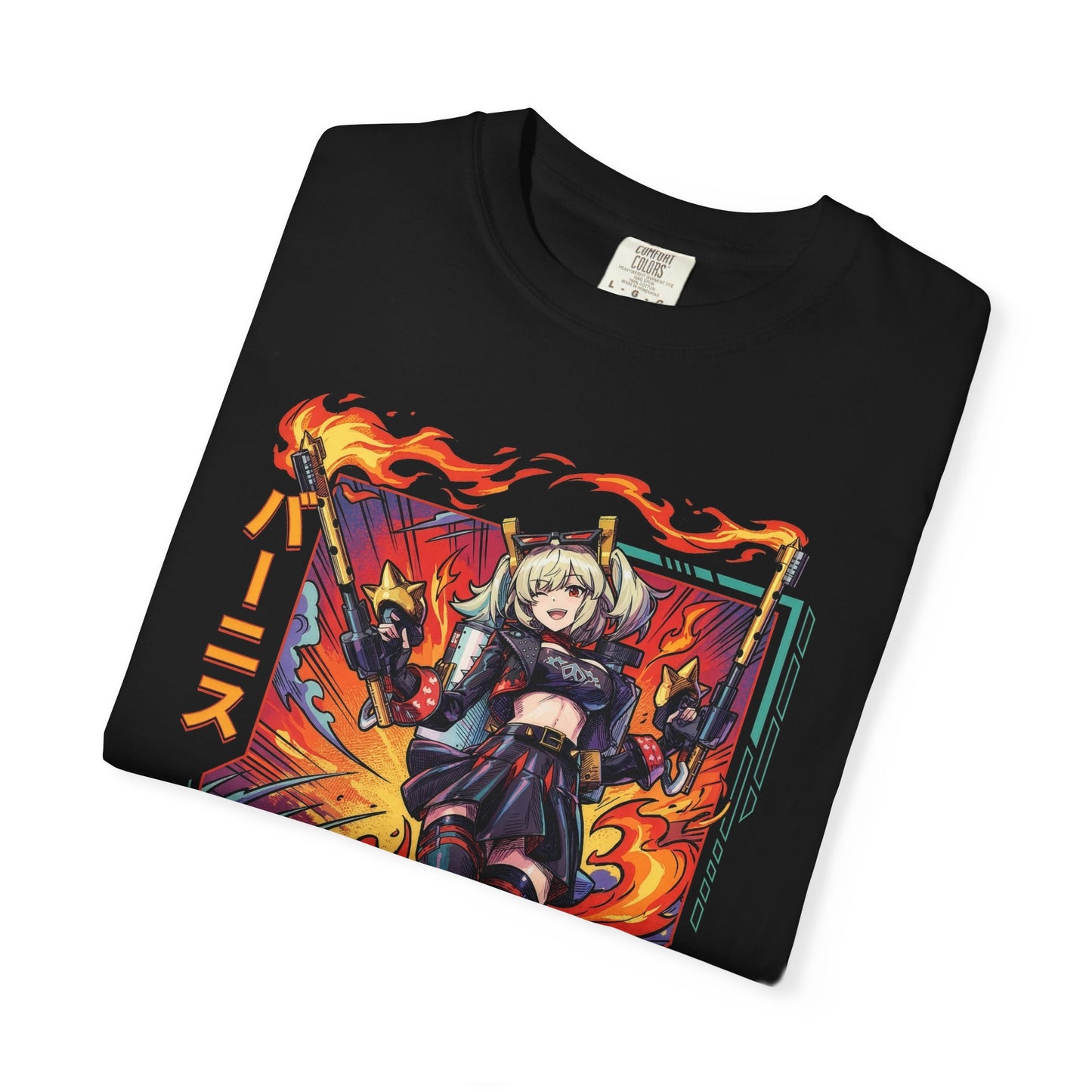 Retro 80s Burnice White Nitro Fuel Neon Vibes Premium T-Shirt