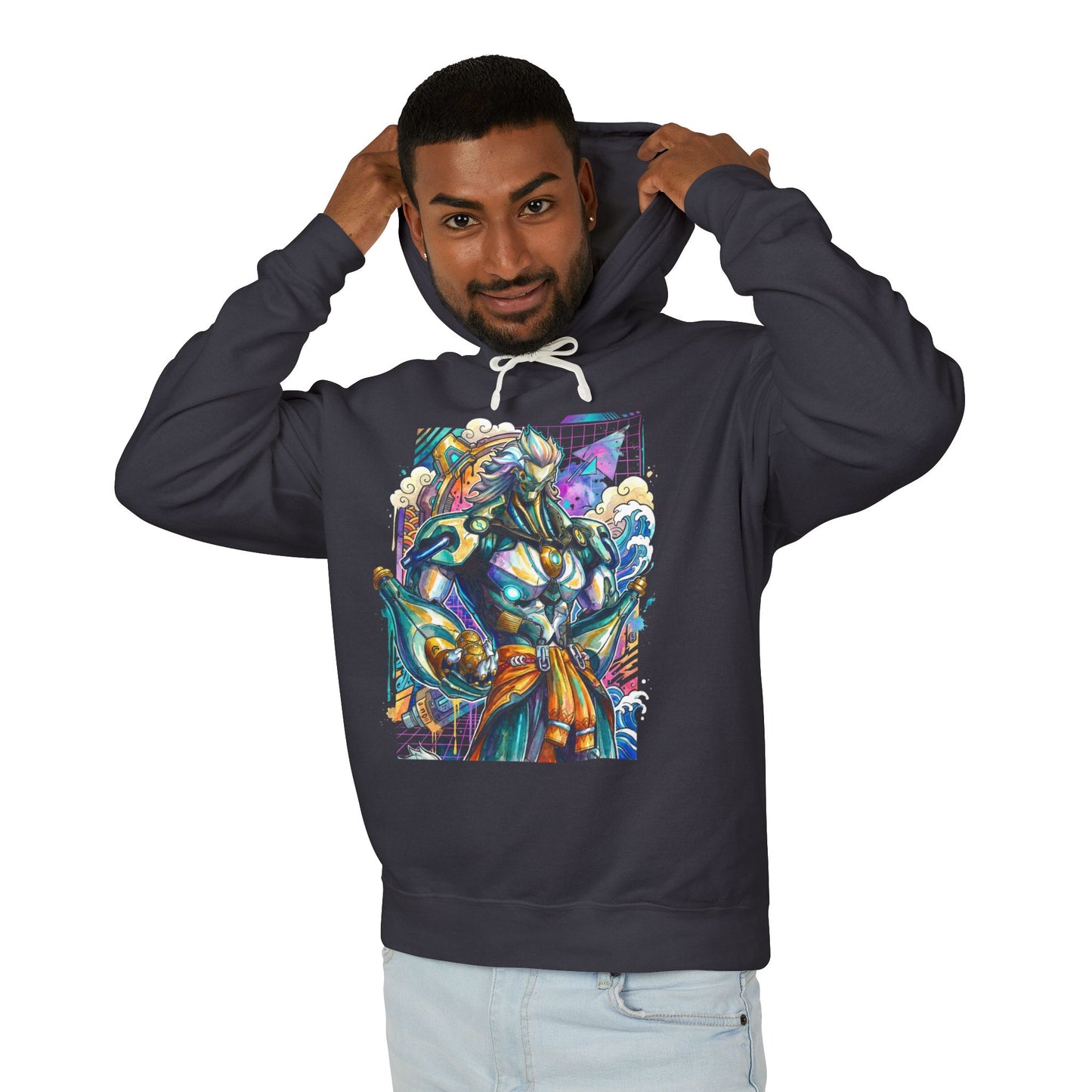 ZZZ Banyue Krampus Compliance Authority Martial Arts Portrait Unisex Premium Hoodie