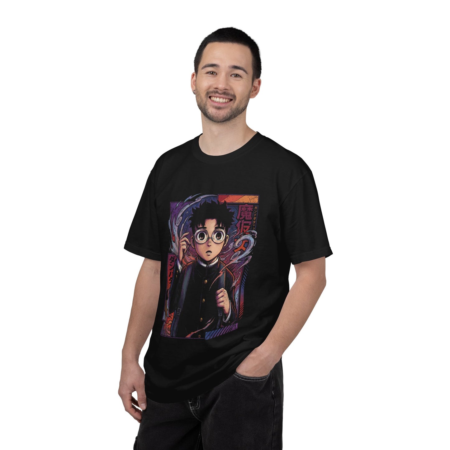 Okarun Dandadan Occult Boy Confident Fighter Icon Premium T-Shirt