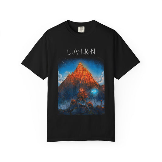 Mount Kami Ascent Inspired – Realistic Climbing Aava Portrait Art Premium T-Shirt