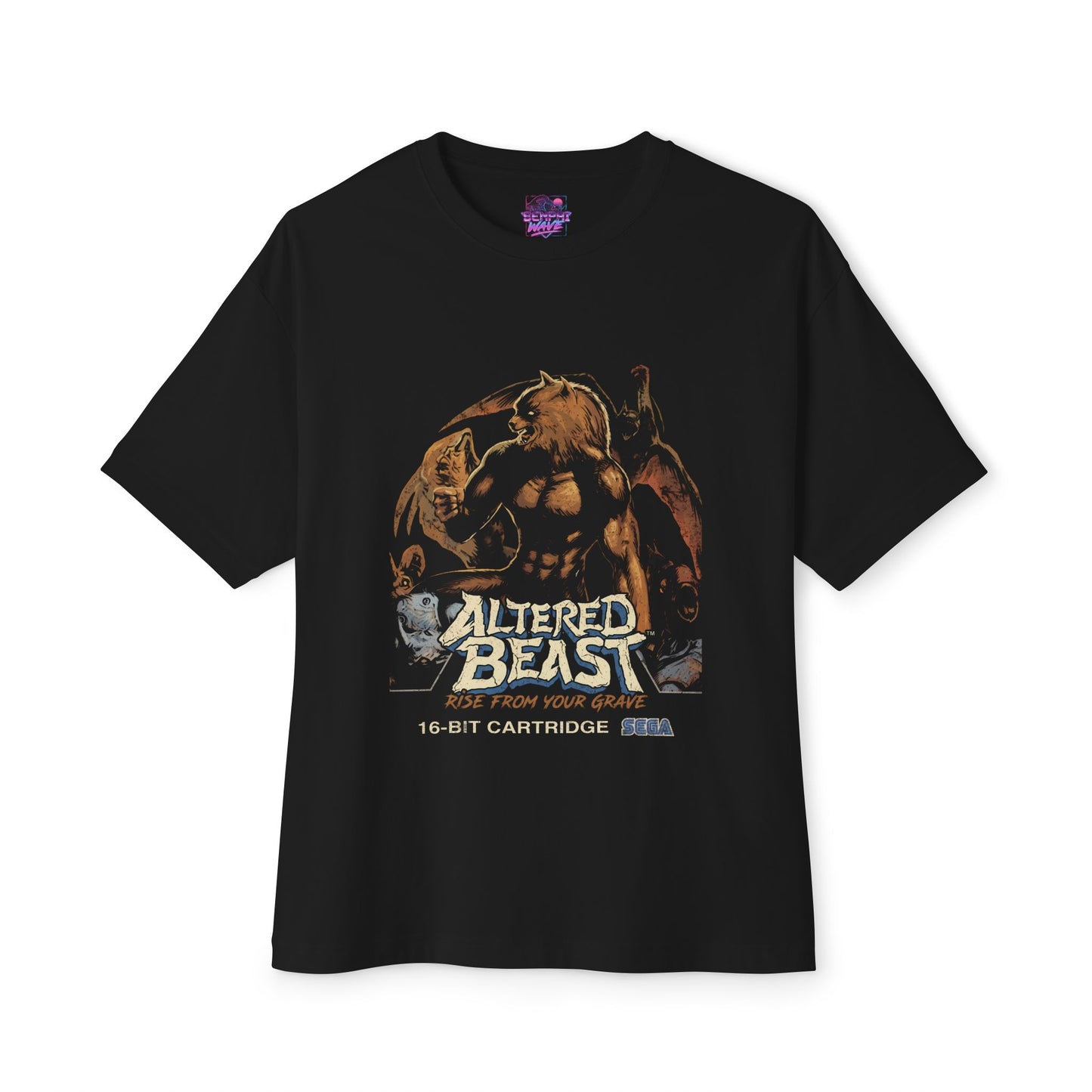 Altered Beast Werewolf Gaming Graphic Tee Premium Oversized Unisex T-Shirt