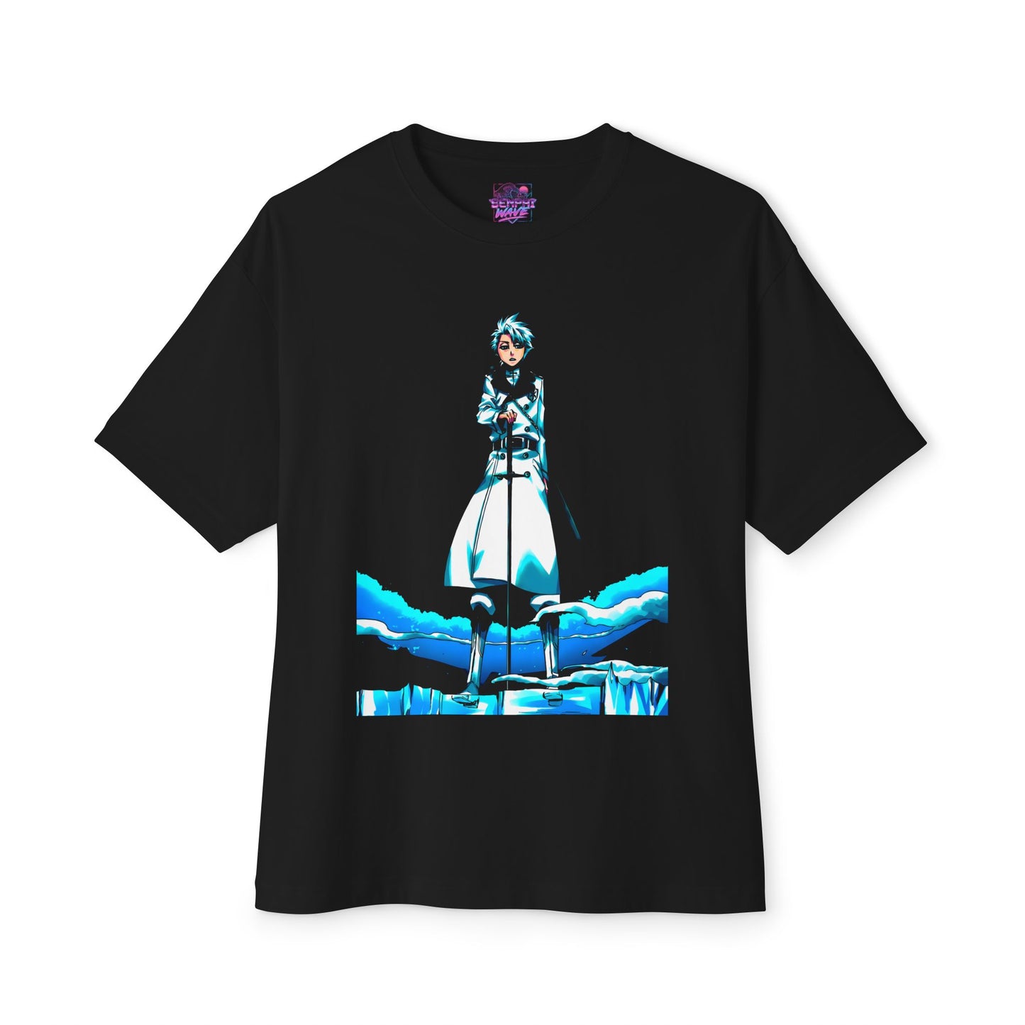 Toshiro Hitsugaya Bleach Anime Streetwear Graphic Tee - Oversized Premium Tee