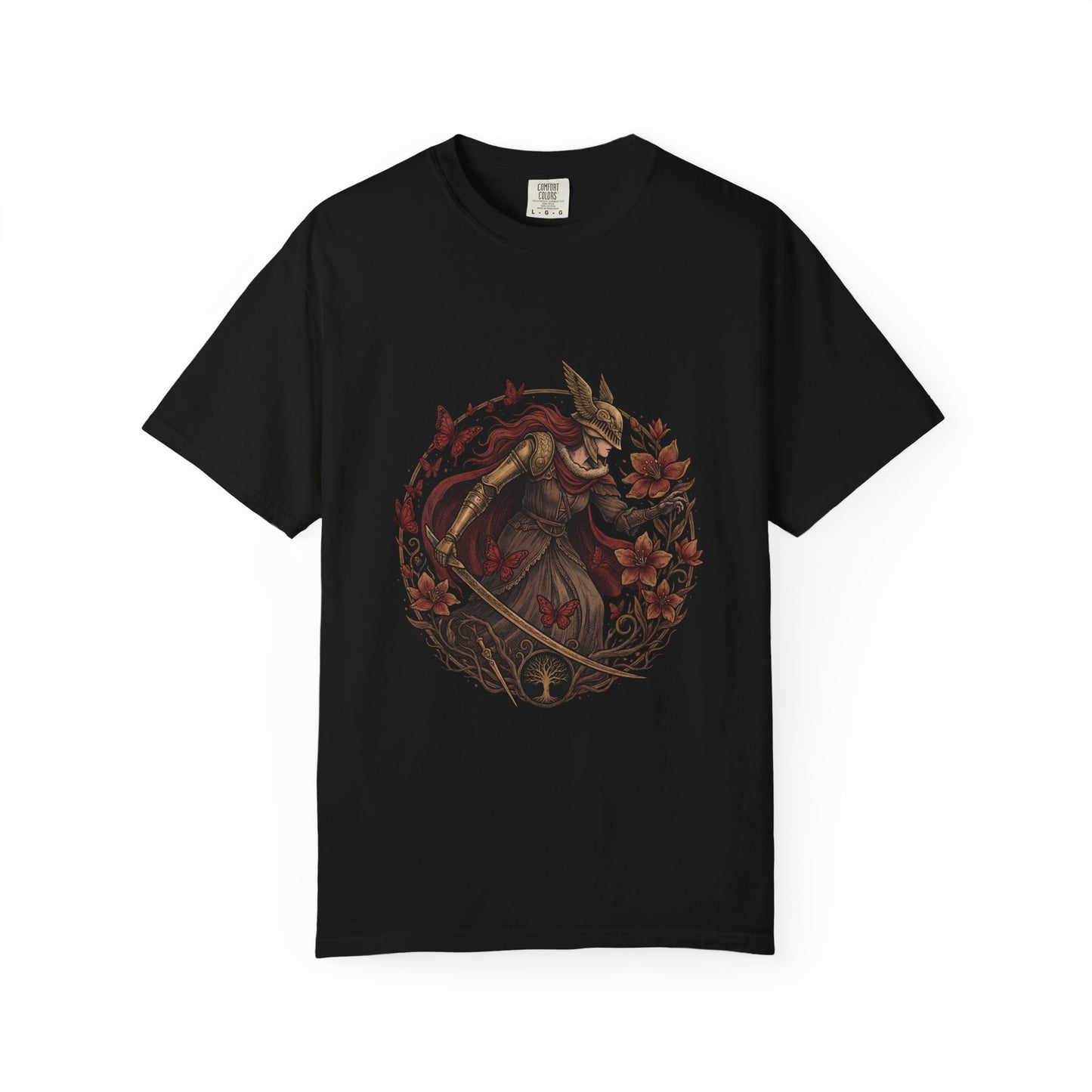 Malenia Goddess of Rot Elden Ring Haligtree Design Premium T-Shirt