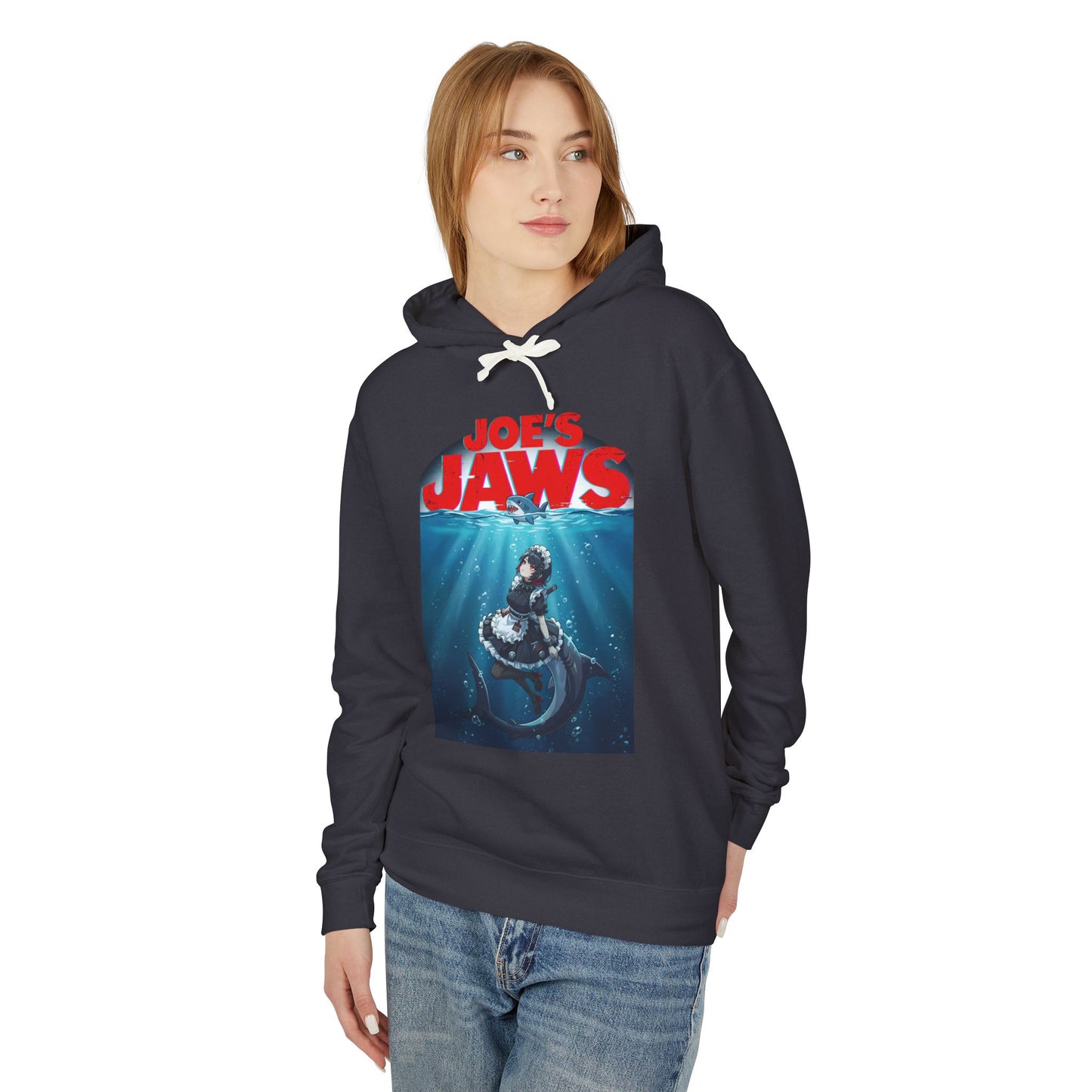 Ellen Joe Jaws Crossover Poster – Shark Maid Surfacing Zenless Zone Zero Fan Art Unisex Premium Hoodie