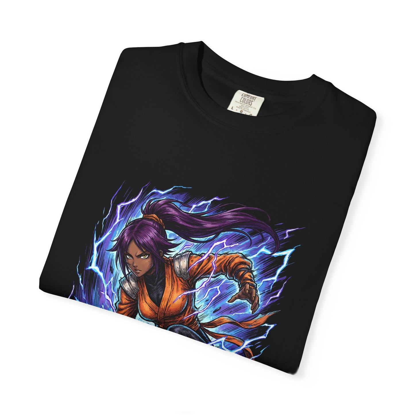 Yoruichi Shihouin Bleach Purple Hair Golden Irises Anime Classic Art Premium T-Shirt
