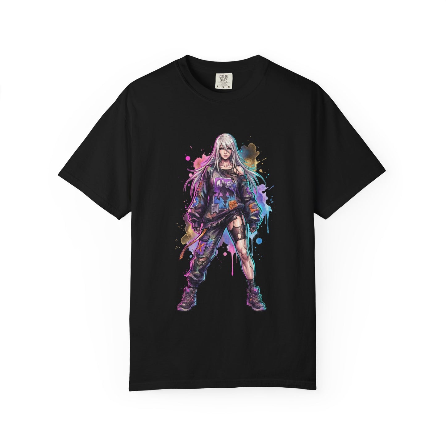 A2 NieR Automata Prototype Model Attacker Portrait Premium T-Shirt