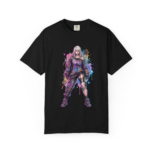 A2 NieR Automata Prototype Model Attacker Portrait Premium T-Shirt