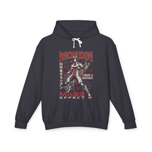 Mass Effect Mordin I Made a Mistake DNA Fan Art Hoodie