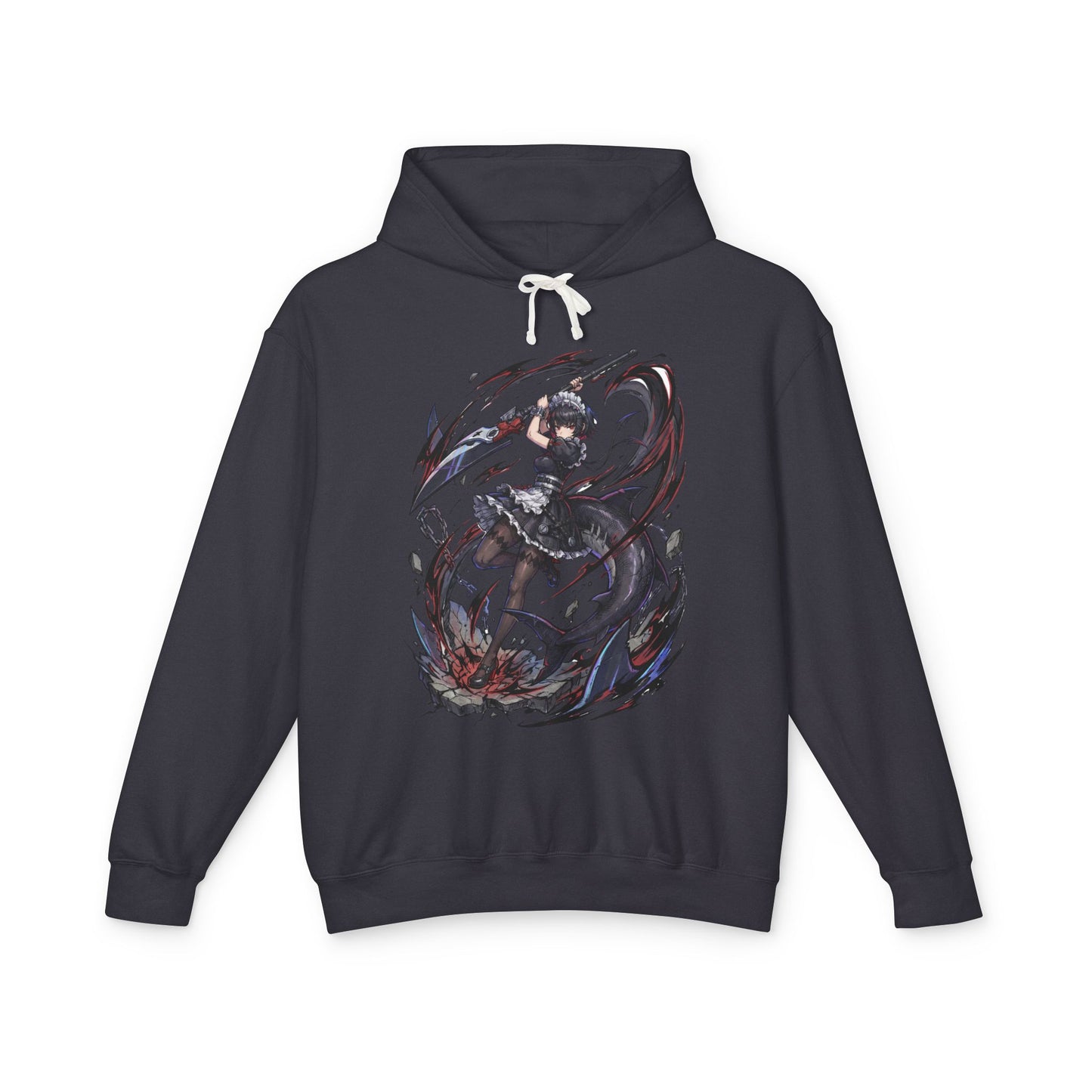 Zenless Zone Zero Ellen Joe Vaporwave Neon Scissors Unisex Premium Hoodie