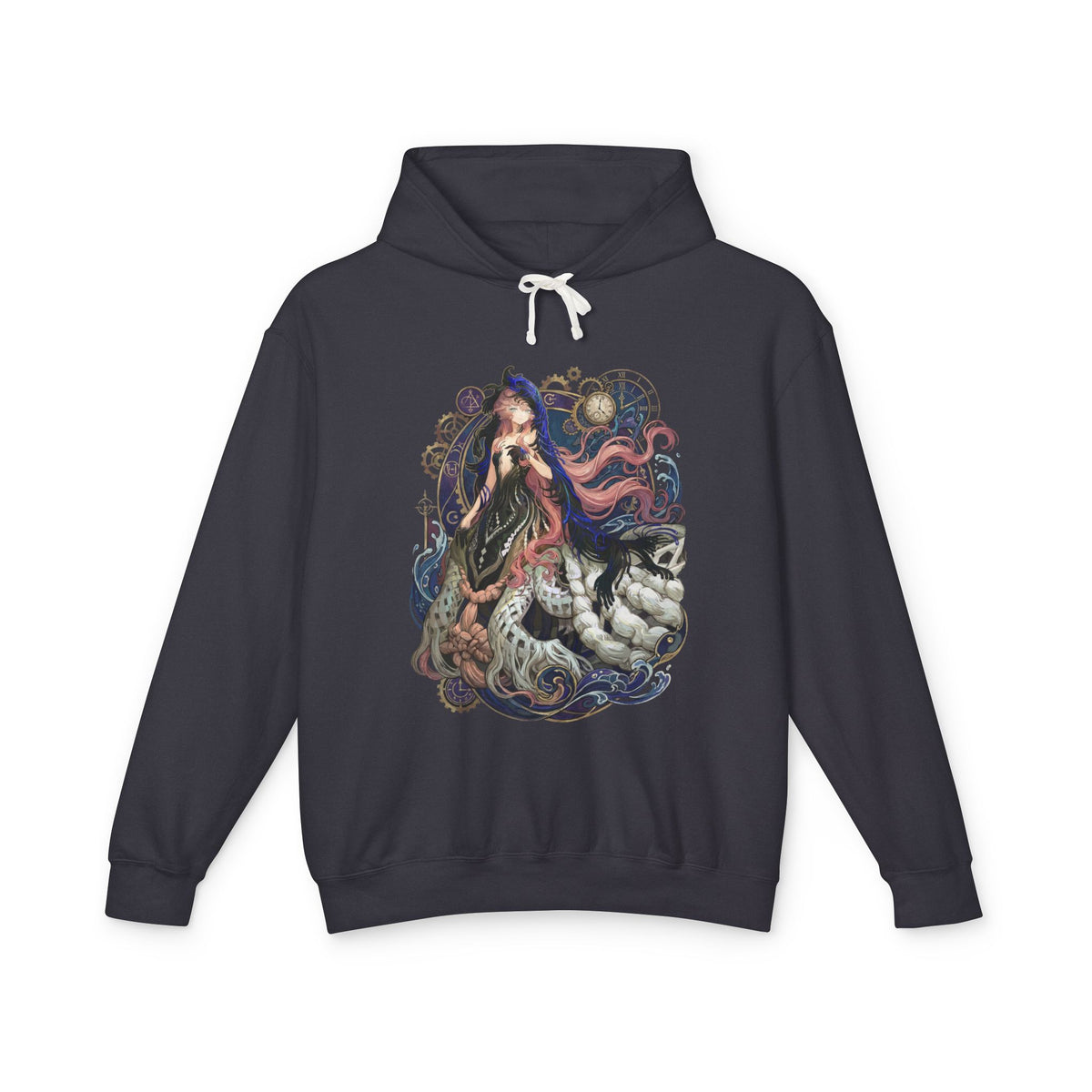 Reverse 1999 Nautika Rope Braids and Clocks Fan Art Hoodie