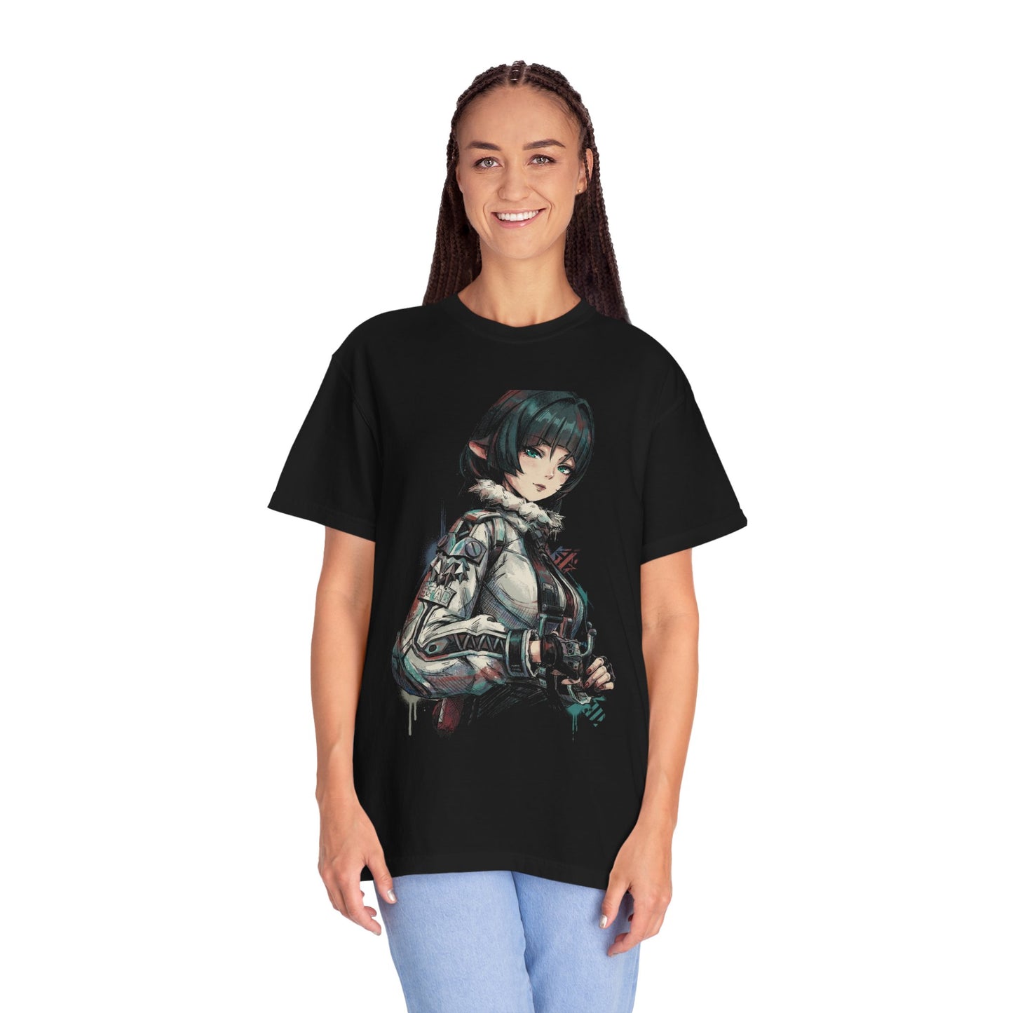 Jane Doe ZZZ Fanged Metal Build Premium T-Shirt
