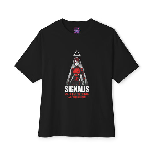 Signalis Elster Technician Cryostasis Awakening Portrait Premium Oversized Unisex T-Shirt