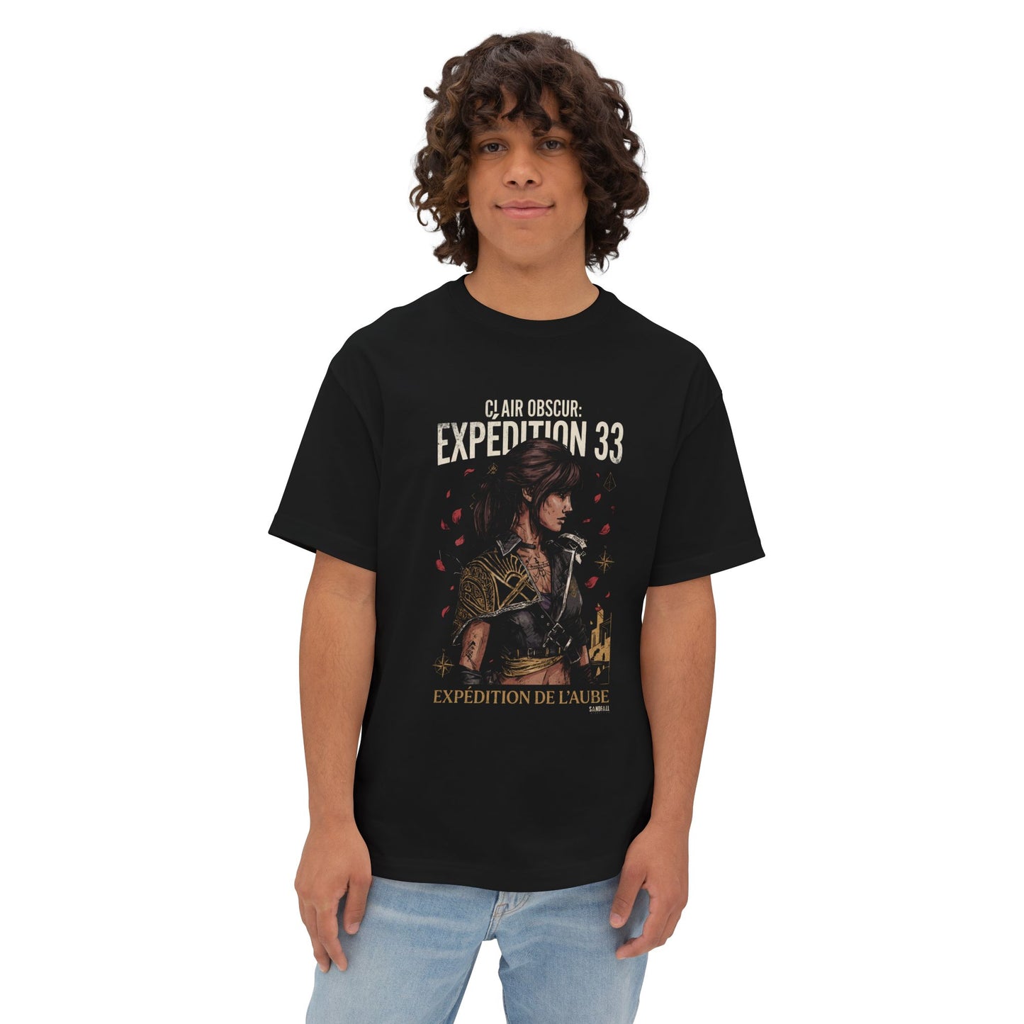Clair Obscur Expedition 33: Streetwear Premium Oversized Unisex T-Shirt