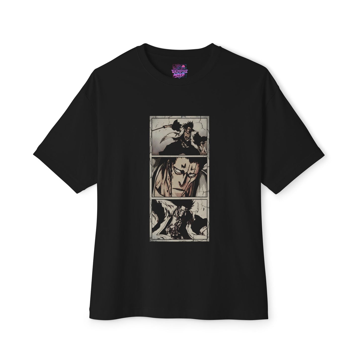 Kenpachi Zaraki Bleach Anime Streetwear Graphic Tee - Oversized Premium Tee