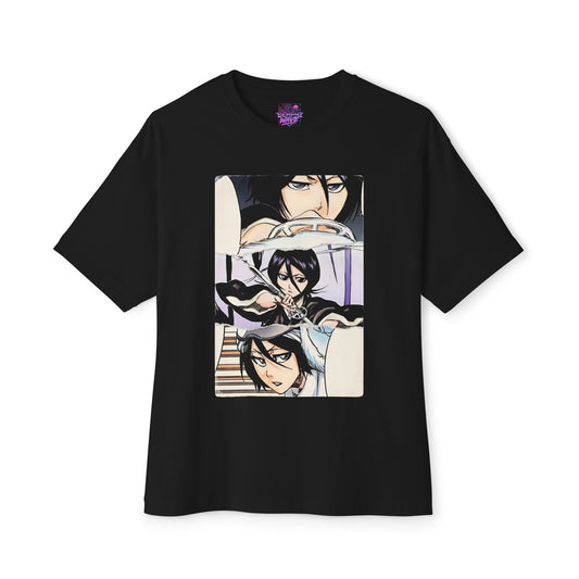 Rukia Kuchiki Bleach Anime Manga Collage Graphic Tee