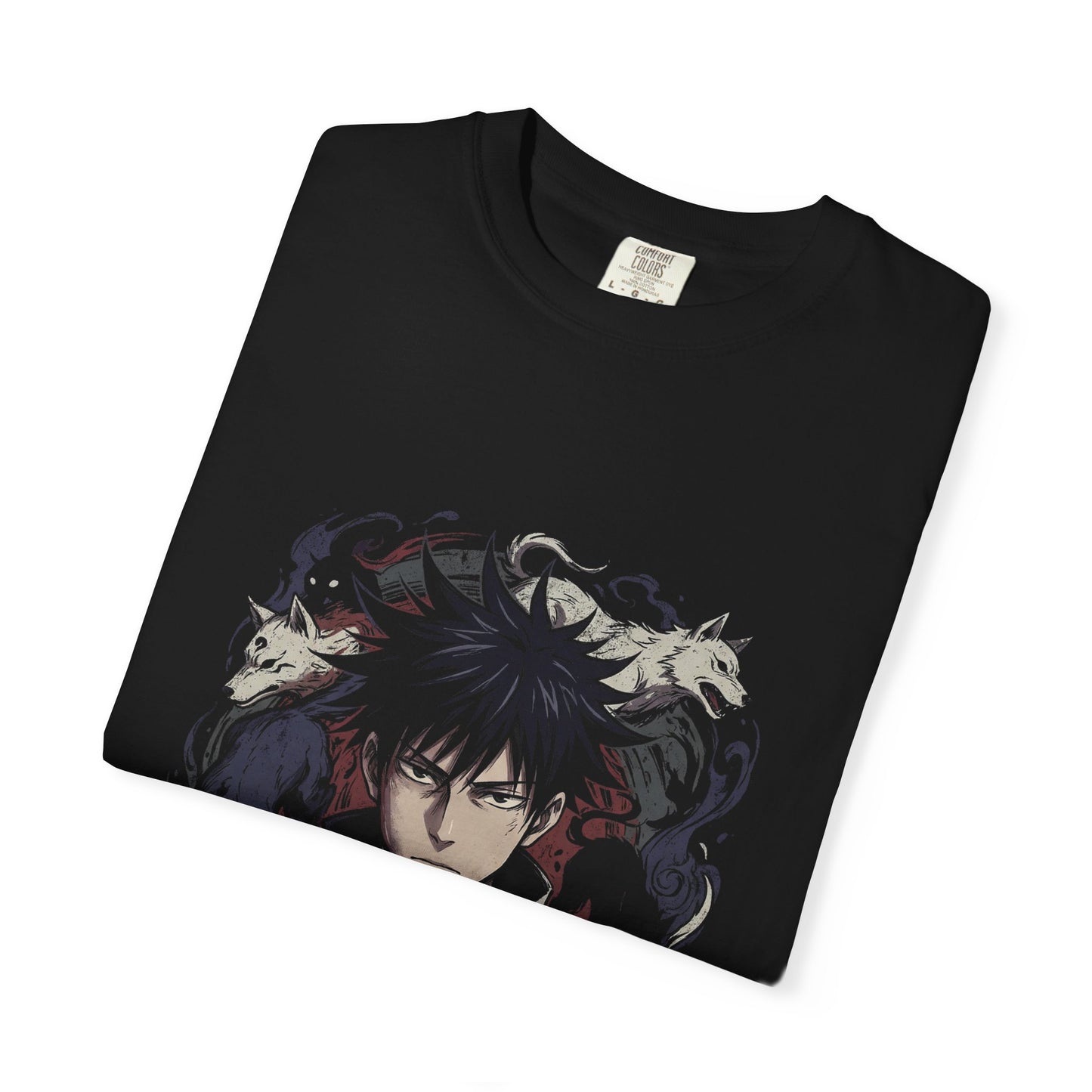 Jujutsu Kaisen Megumi Fushiguro Ten Shadows Technique Design Premium T-Shirt