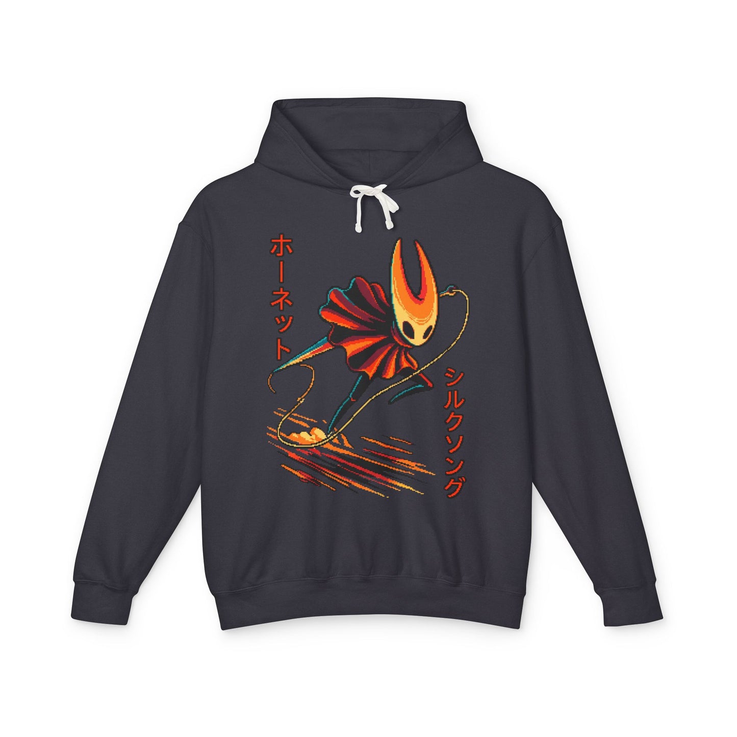 Hornet Silksong Vaporwave – Neon Needle Princess Unisex Premium Hoodie