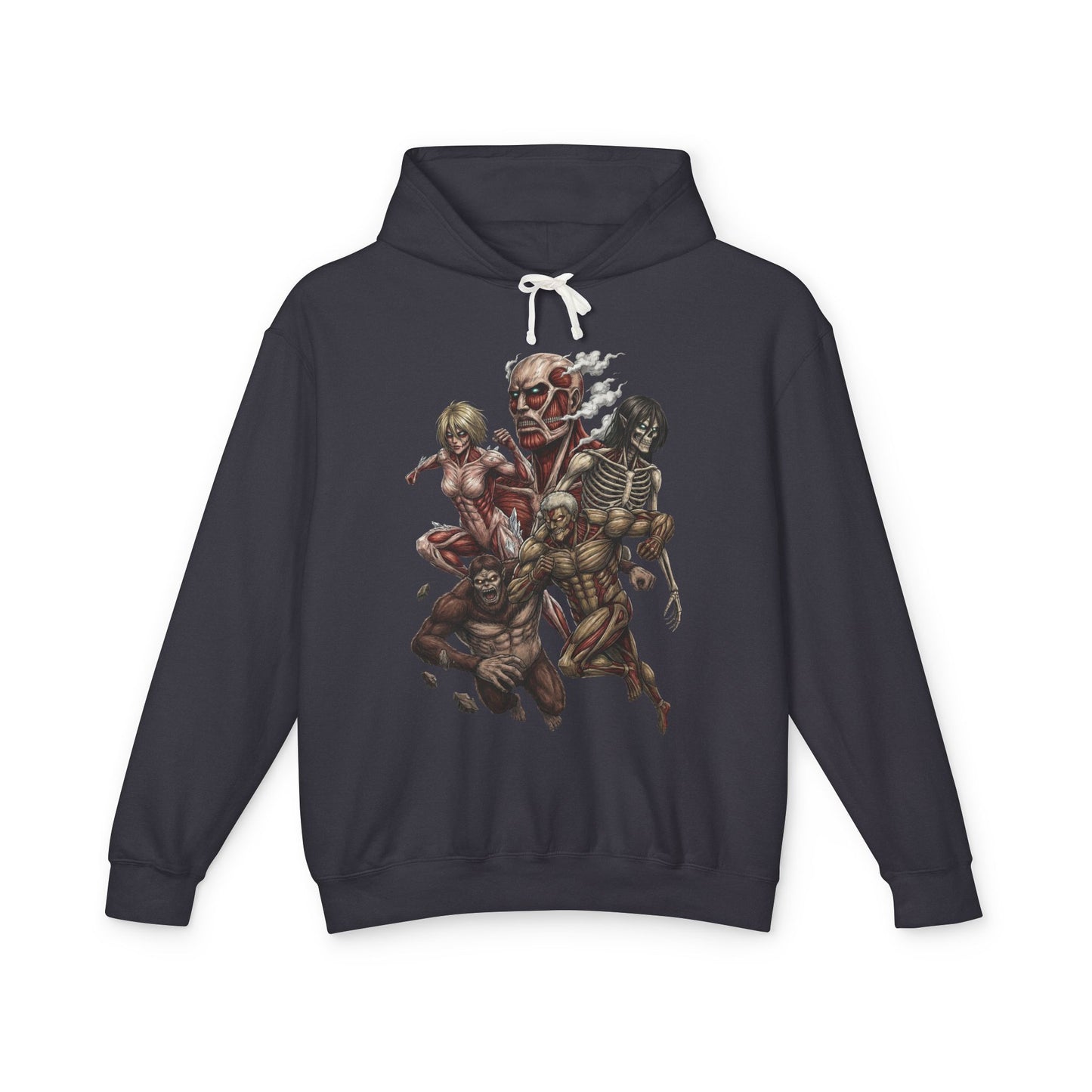 Attack on Titan Nine Titans Epic Collage Design Unisex Premium Hoodie