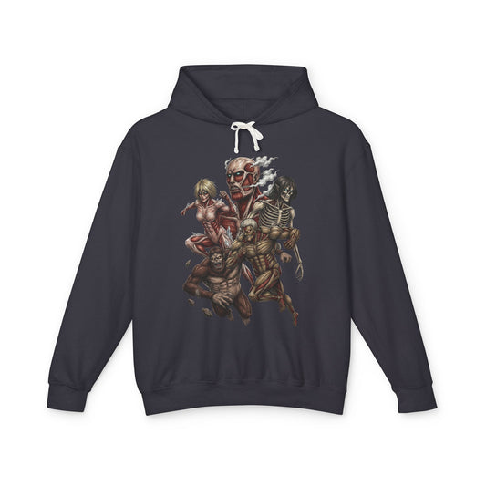 Attack on Titan Nine Titans Epic Collage Design Unisex Premium Hoodie
