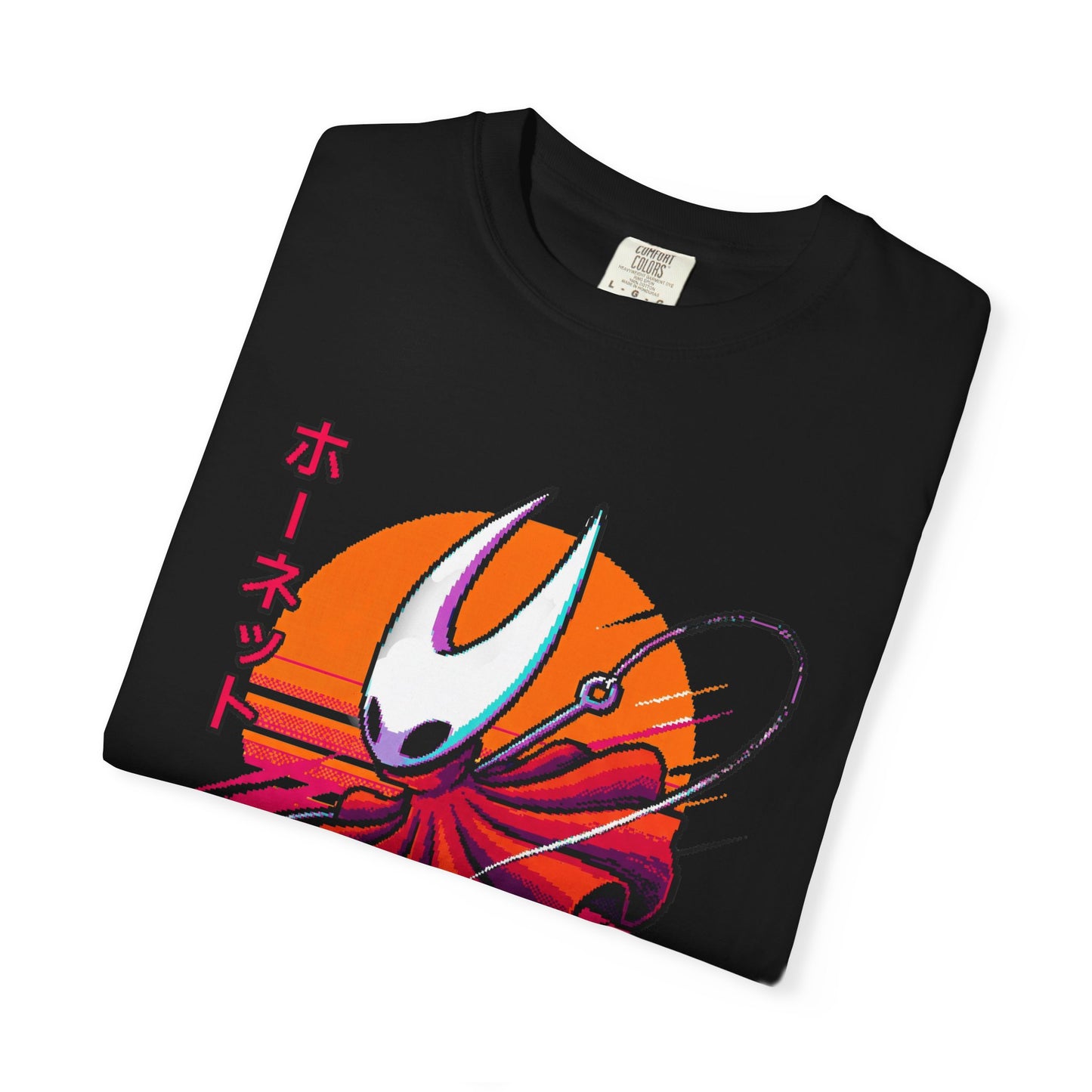 Hornet Silksong Vaporwave – Neon Needle Princess Premium T-Shirt