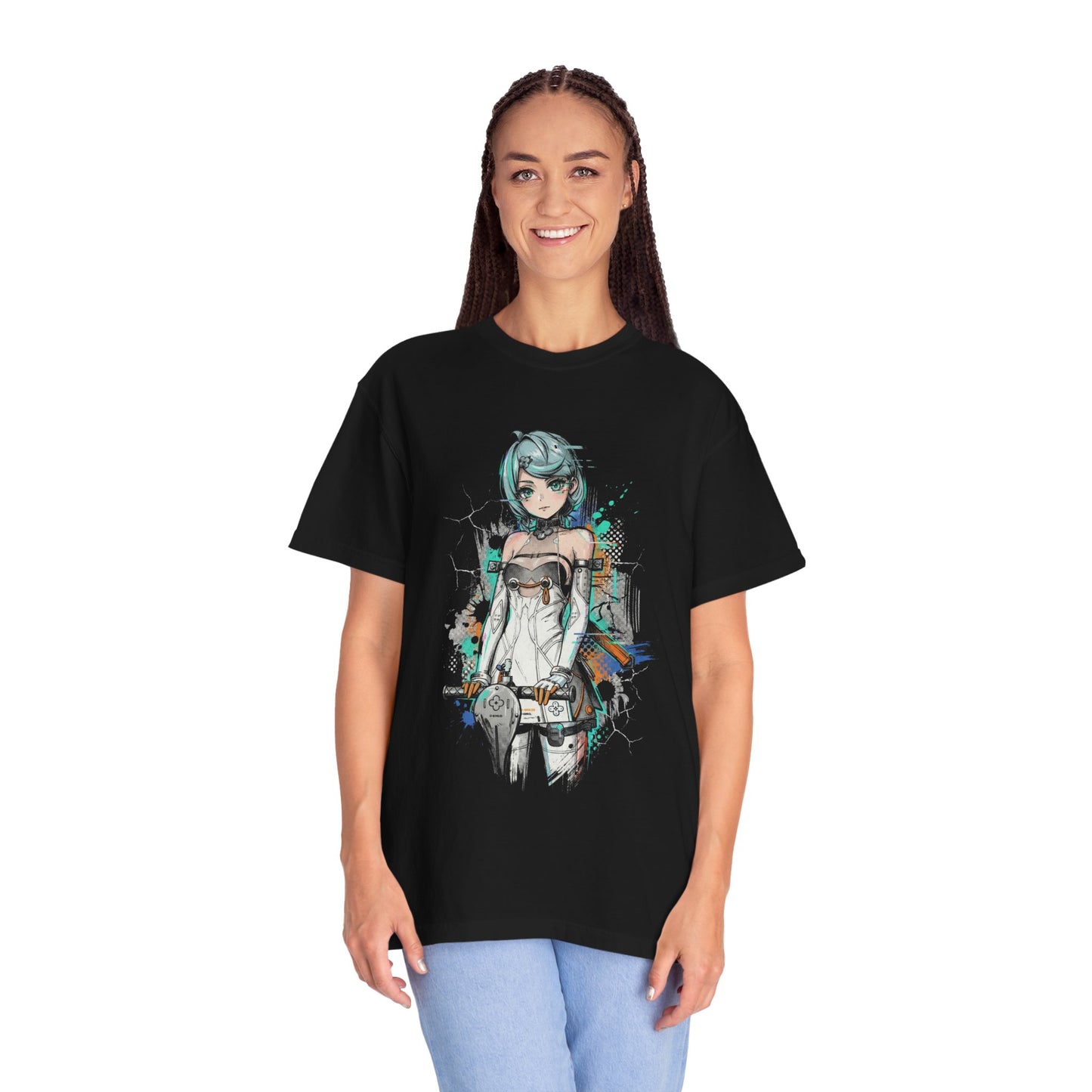 Flora Seed ZZZ White Scooter Demon Premium T-Shirt