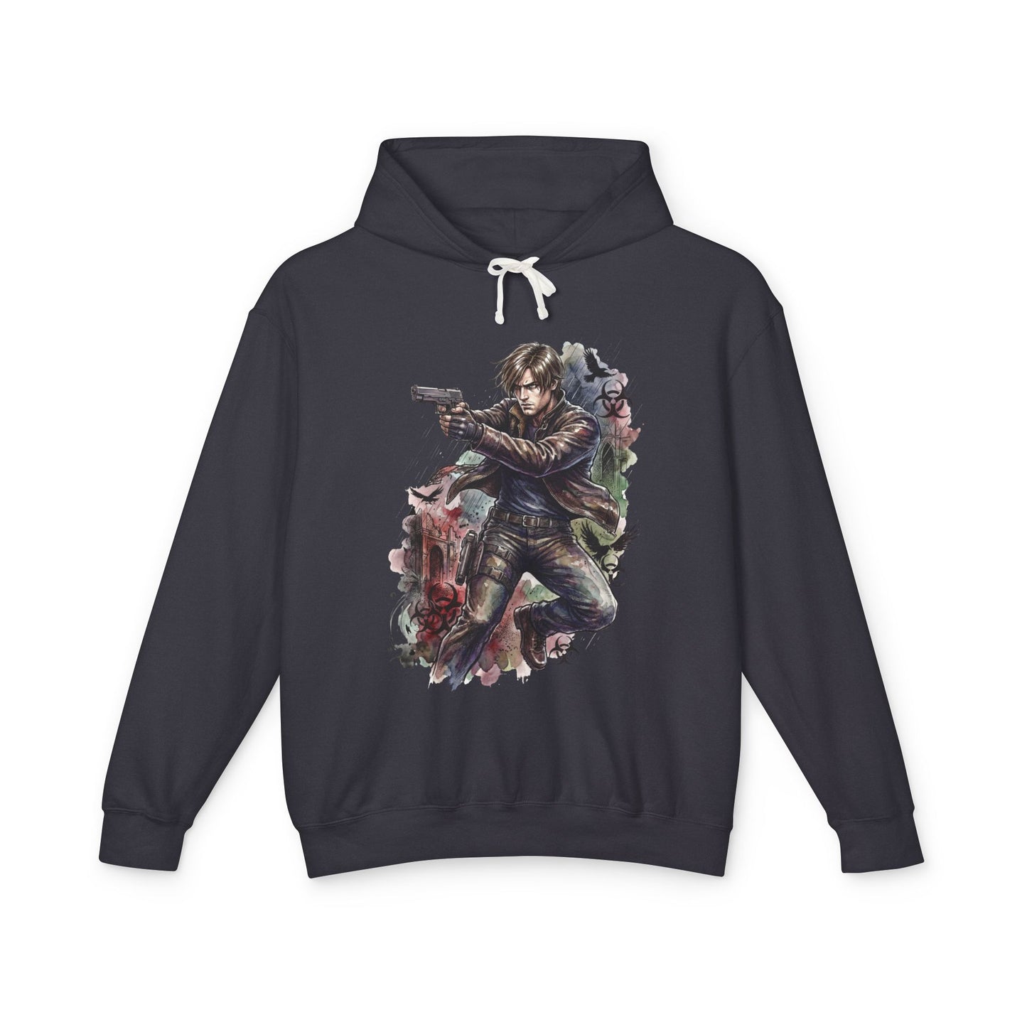 RE9 Leon Kennedy Survivor Guilt Raccoon City Tribute Design Unisex Premium Hoodie