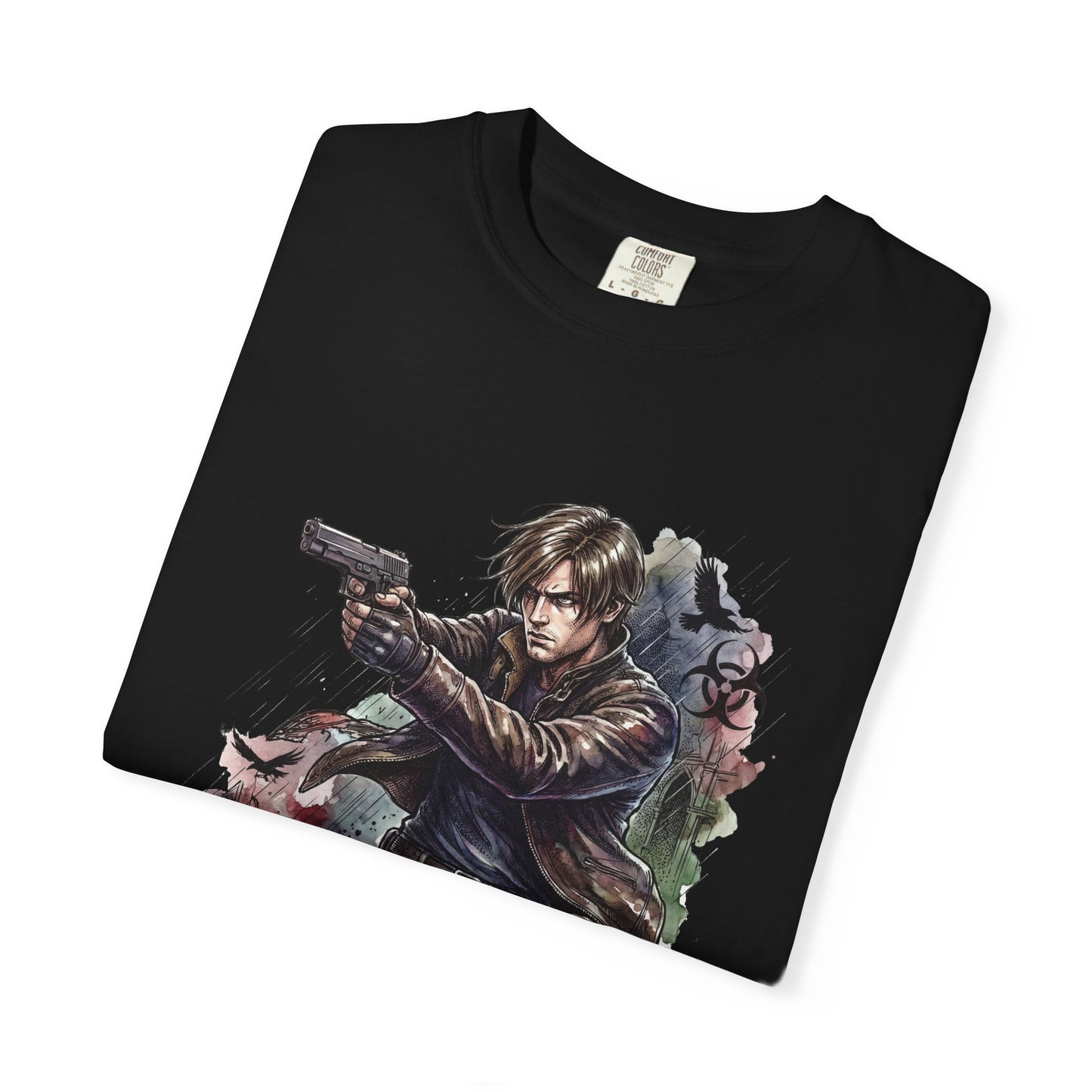 RE9 Leon Kennedy Survivor Guilt Raccoon City Tribute Design Premium T-Shirt
