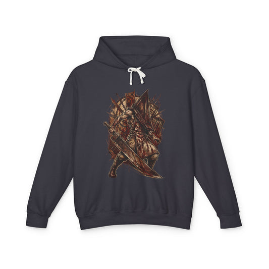Executioner Pyramid Head Silent Hill 2 Remake Foggy Nightmare Great Knife Unisex Premium Hoodie