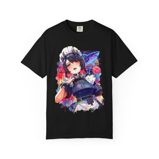 Ellen Joe ZZZ Shark Tail Scissors Maid Outfit Art Premium T-Shirt
