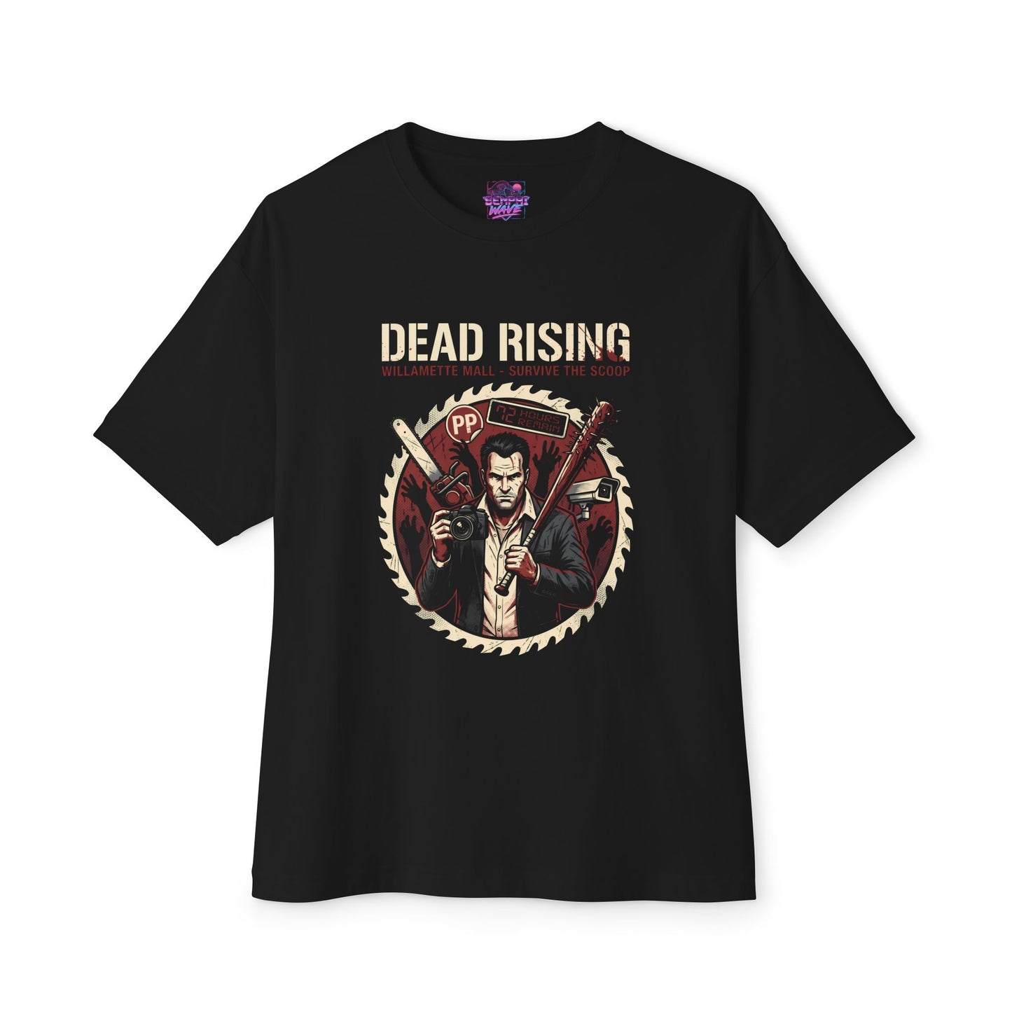 Dead Rising Psychopaths – Time Limit Mall Mayhem Premium Oversized Unisex T-Shirt