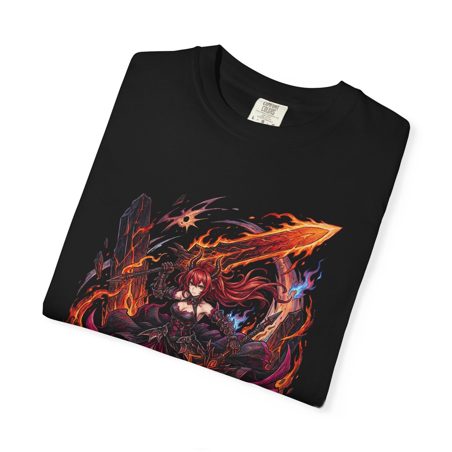 Arknights Endfield Laevatein Qingming Sword Silent Fury Premium T-Shirt