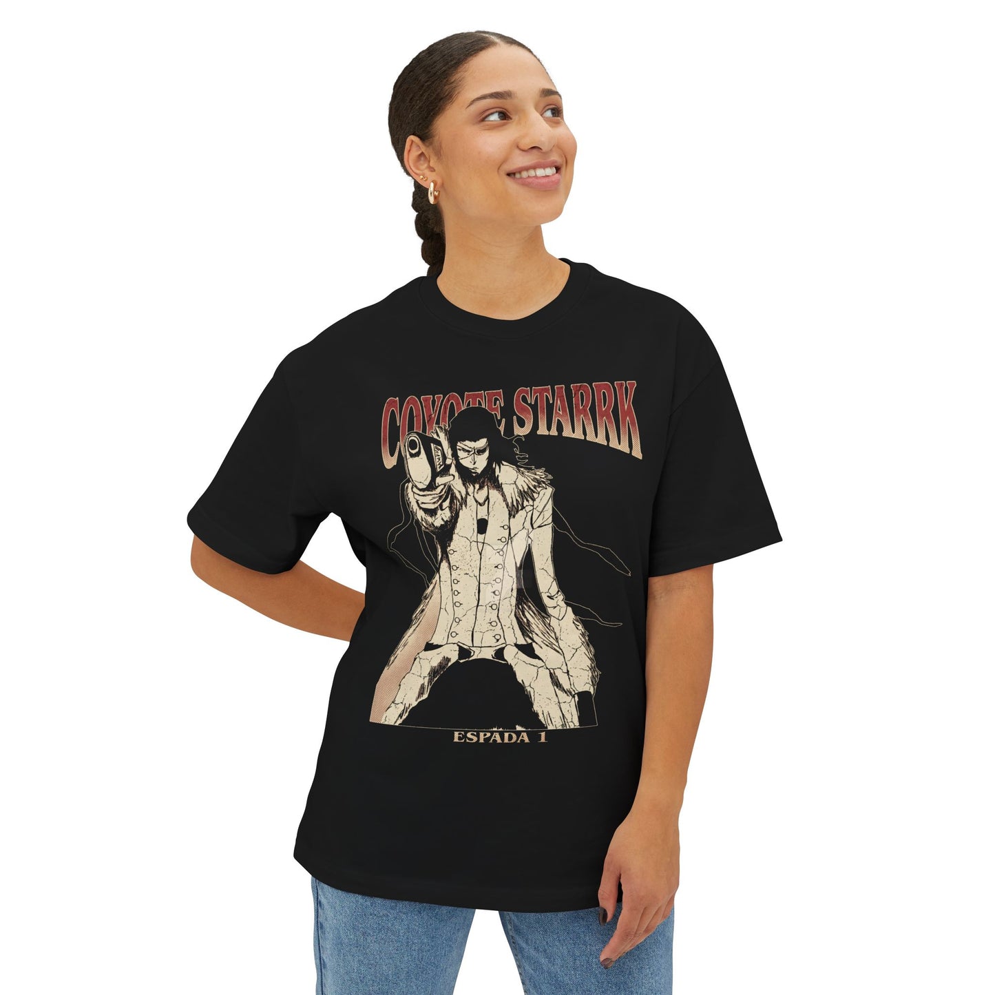 Coyote Starrk Bleach Soul Reaper Retro Bootleg Tee - Oversized Premium Tee