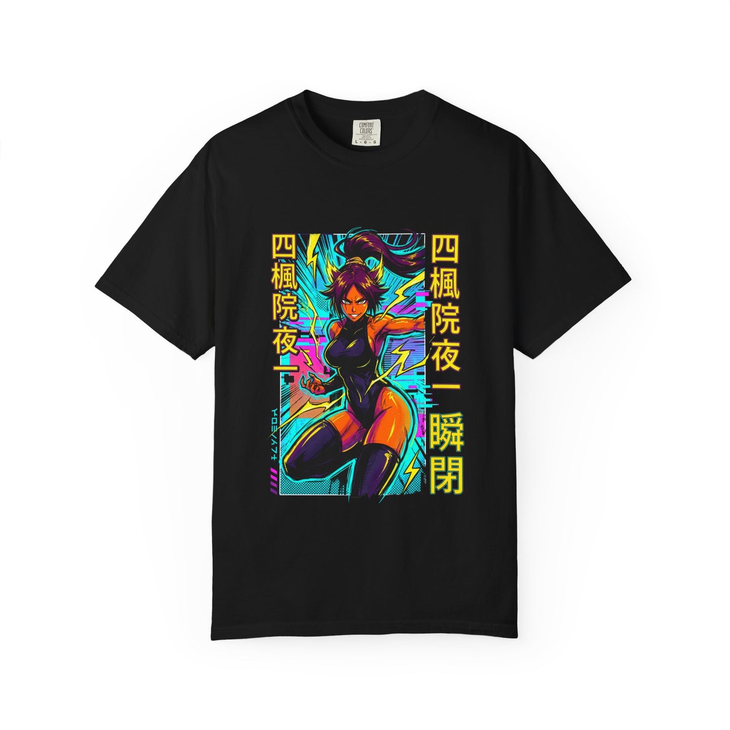 Yoruichi Shihouin Bleach Soul Reaper Captain Defector Icon Portrait Premium T-Shirt