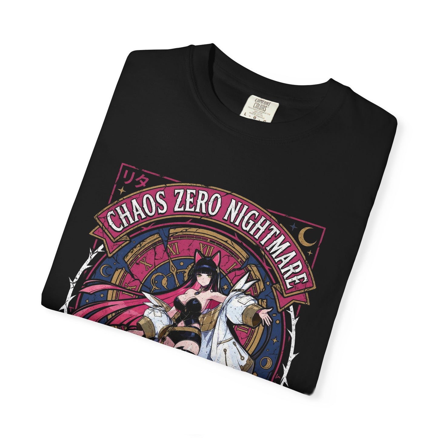 Chaos Zero Nightmare Rita Time Traversing Catgirl Justice Psionic Iconic Design Premium T-Shirt