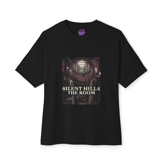 Silent Hill 4: The Room Henry Townshend Box Art Premium Oversized Unisex T-Shirt