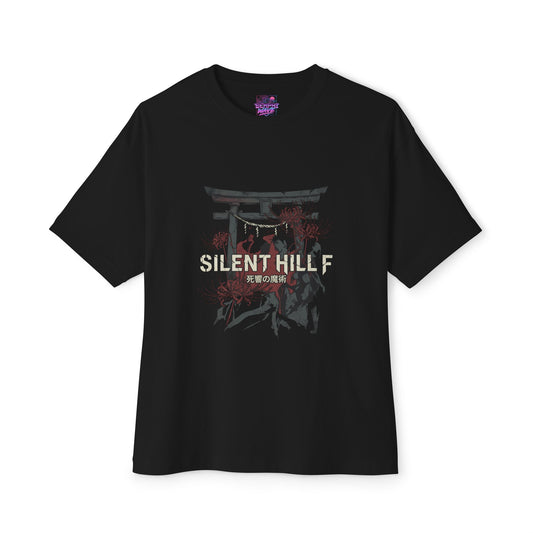 Silent Hill f Shiromuku Bridal Horror – 1960s Terror Premium Oversized Unisex T-Shirt