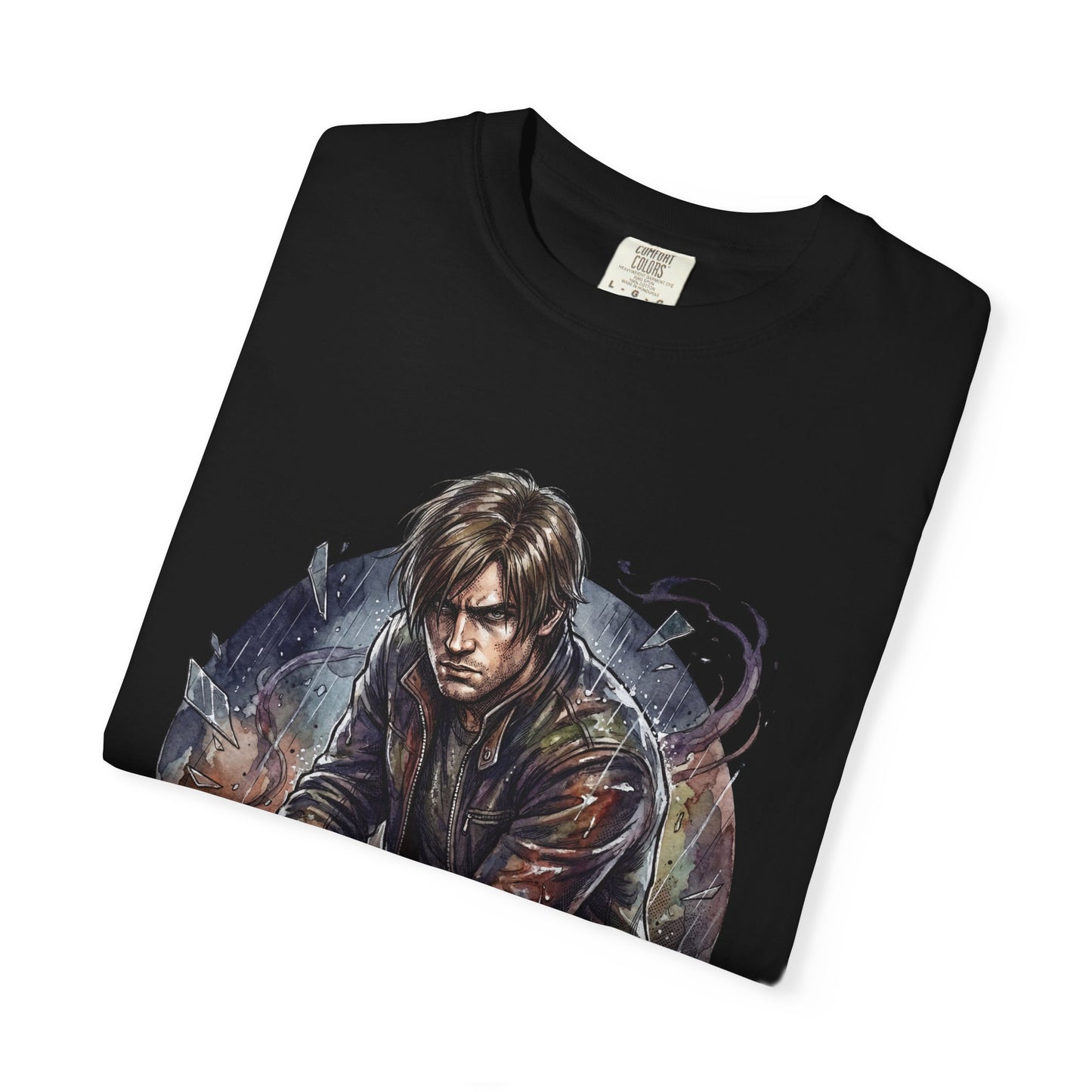 Leon Kennedy Resident Evil Requiem Intense Crowd Control Horror Premium T-Shirt