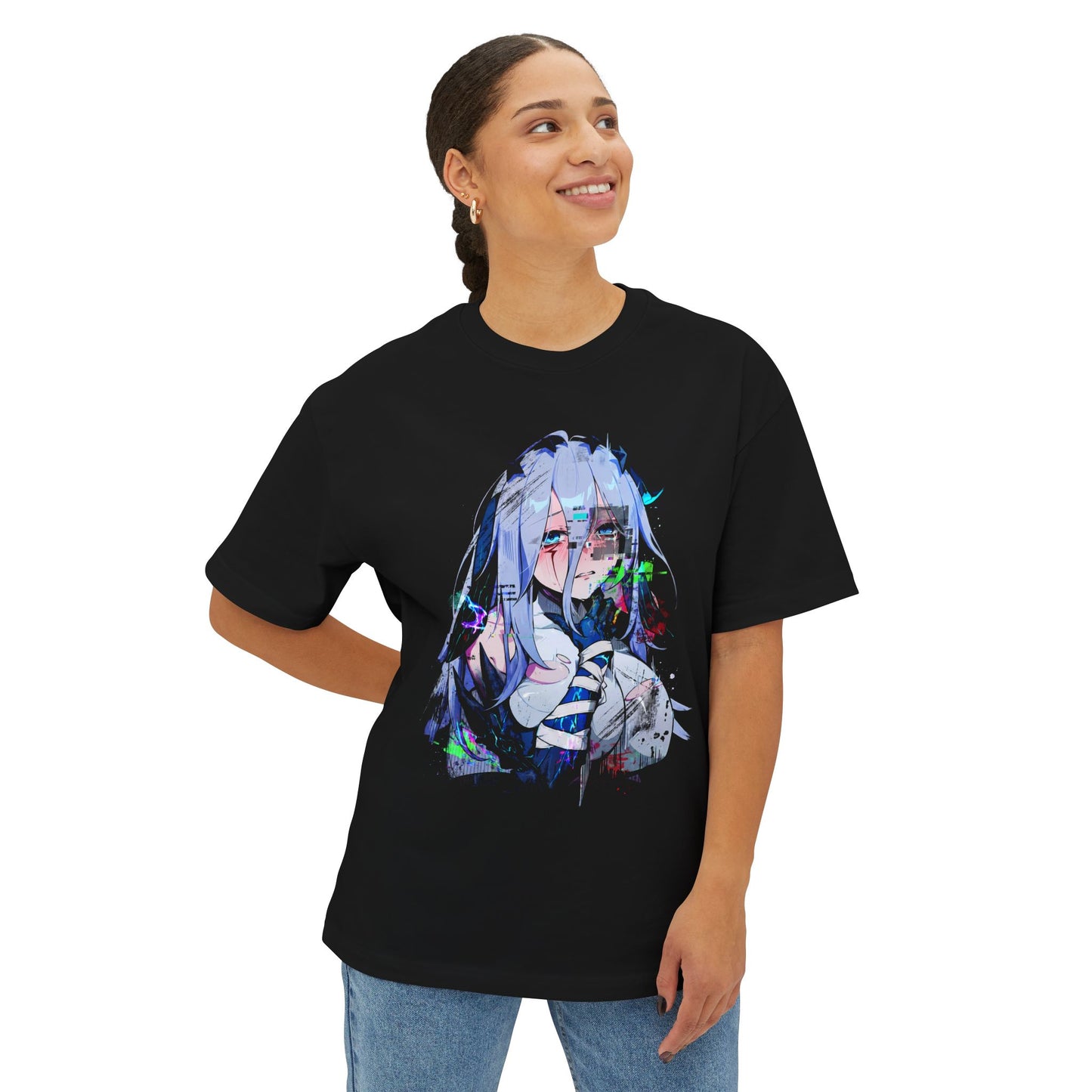 Eldritch Chaos Monster – Chaos Zero Nightmare Fan Art Premium Oversized Unisex T-Shirt