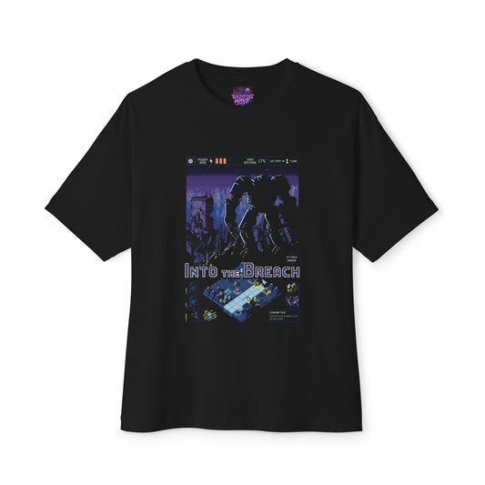 Into the Breach Mech Squad Gaming Graphic Oversized Tee | Blueprint Poster