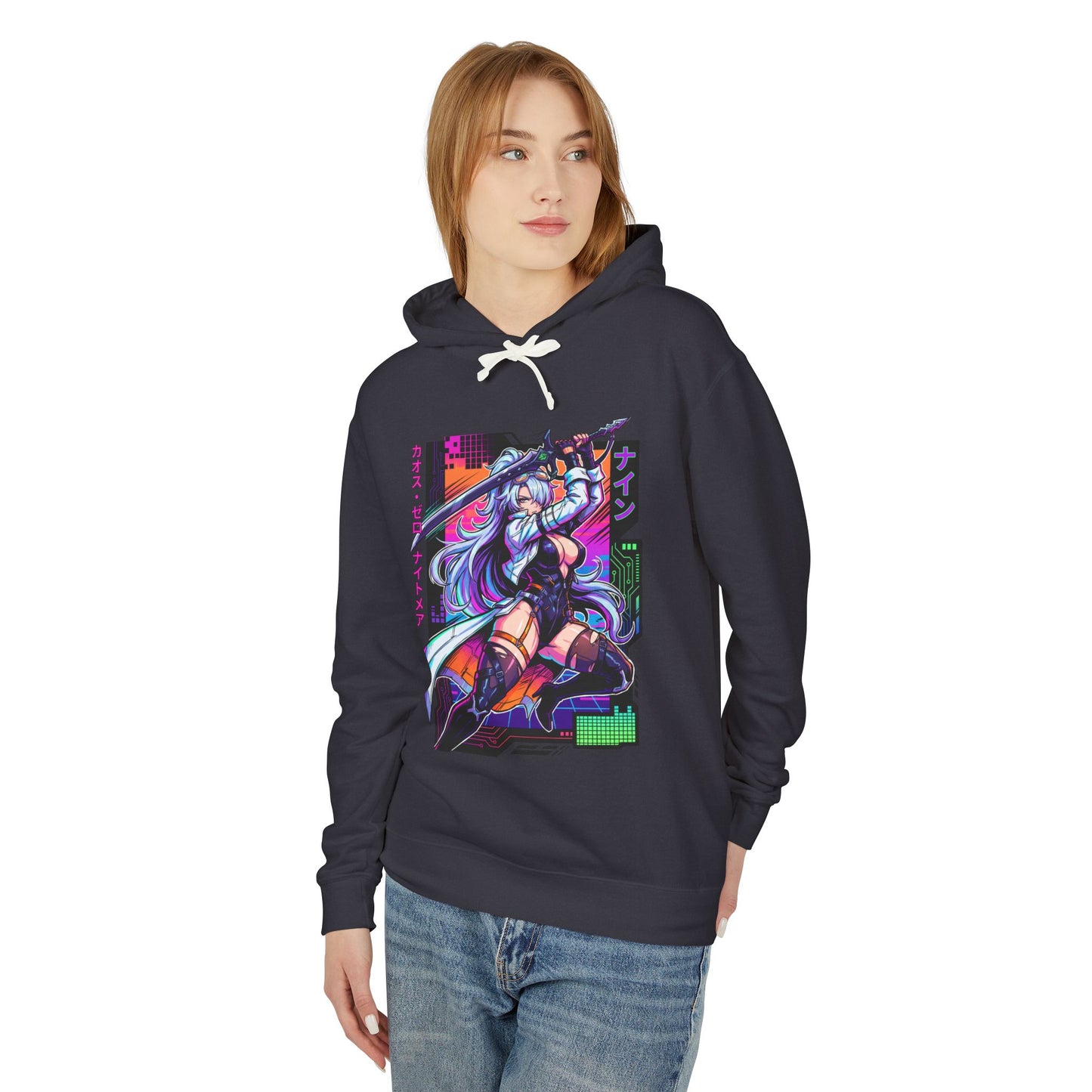 Chaos Zero Nightmare Nine Galaxy Mercenary Vanguard DPS Fan Art Design Unisex Premium Hoodie