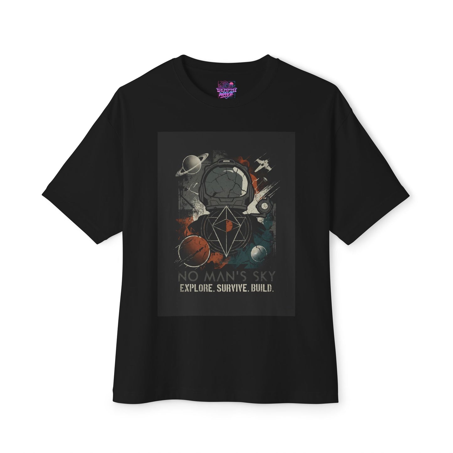 No Man's Sky: Multi-Tool Mining & Starship Combat Premium Oversized Unisex T-Shirt