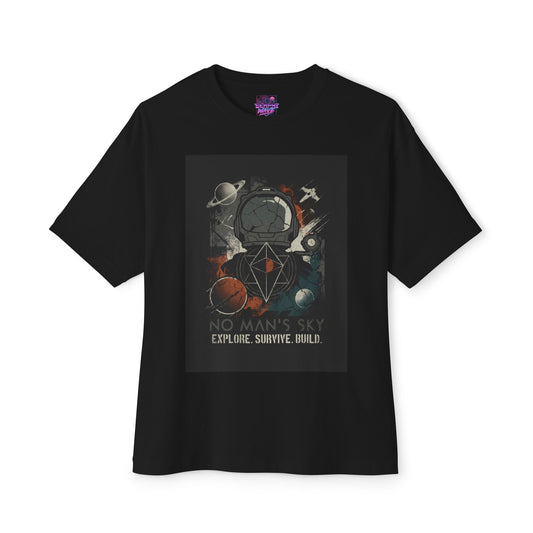 No Man's Sky: Multi-Tool Mining & Starship Combat Premium Oversized Unisex T-Shirt